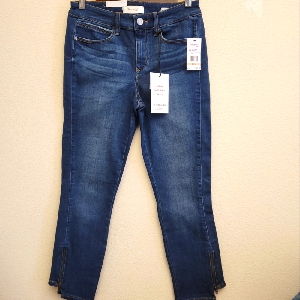 Skinnygirl Skinny Crop size 28/6 New Jeans